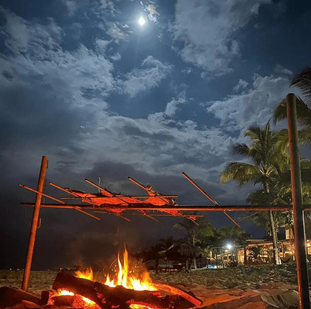 beach moon